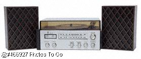 Old fashioned stereo